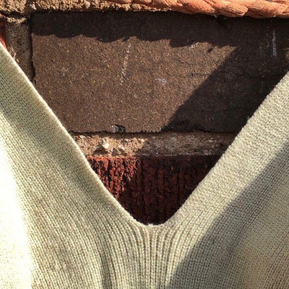 Mint Green Knit Crop Top - Picture 4 of 4